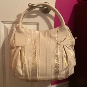 Braccialini shoulder purse, brand new. Genuine leather